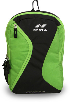 

Nivia Cross 17 L Backpack(Green), Black;green