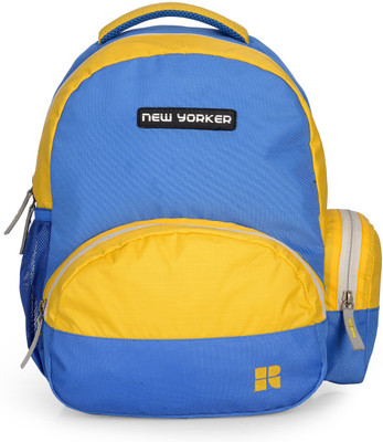 

new yorker merlinbtsi01blue 11.2 L Backpack(Multicolor), Yellow and blue