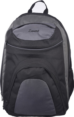 Zwart 216111-GR 25 L Laptop Backpack(Black, Grey)