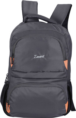 

Zwart SWONN 25 L Laptop Backpack(Grey, Orange)