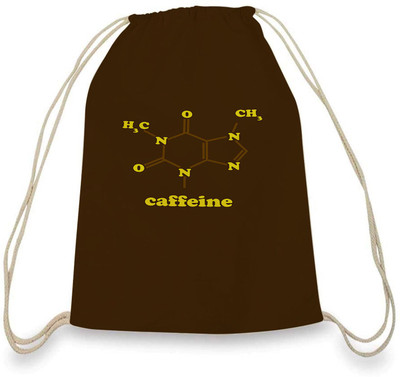 

ColorPlus Science Quotes Drawsting Bag002 3 L Regular Backpack(Brown, Yellow)