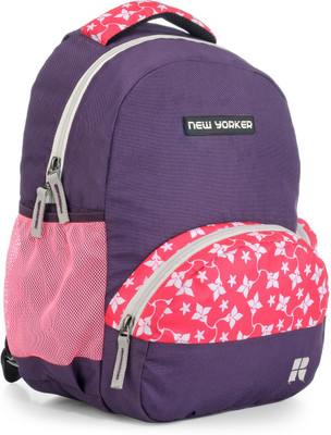 

New Yorker Merlin 11.2 L Backpack(Multicolor), Pink;purple