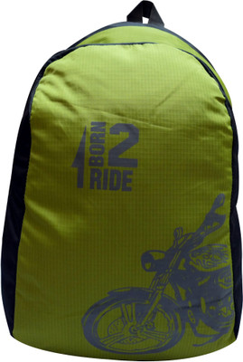 

Donex 216F 19 L Backpack(Green), Green and grey