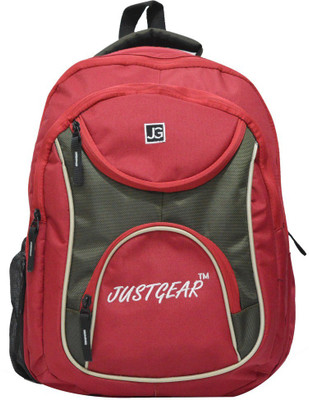 

JustGear JGB_015 36 L Backpack(Multicolor), Red and brown