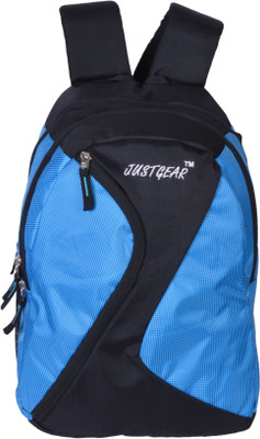 

JustGear JG_710_Checks_T_blue 25 L Backpack(Black, Blue), Black and t blue