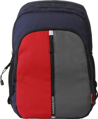 

Harissons Split 26 L Backpack(Red), Red;grey