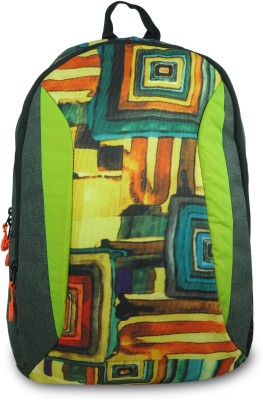 

Campfire Casual Buddy Mini College 22 L Backpack(Green, Grey)