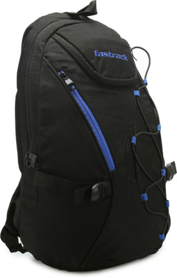 

Fastrack Backpack(Black), Black and blue