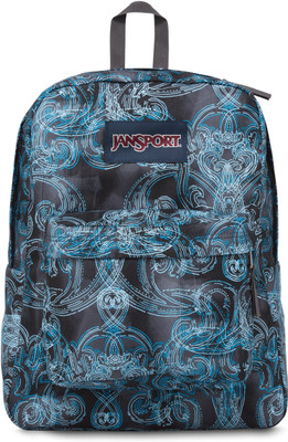 

JanSport Superbreak 25 L Backpack(Blue), Multi ornate blues
