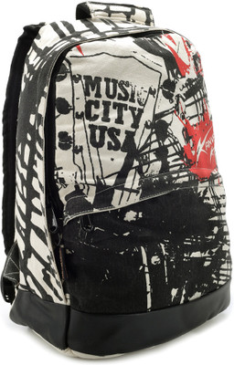 

Kanvas Katha Backpack(Multicolor), Ecru