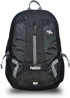 

Pazzo Pluto 22 L Laptop Backpack(Black, Grey)
