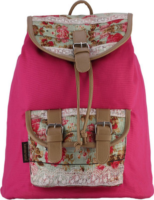 

Kanvas Katha Alina 10 L Backpack(Pink), 001pk