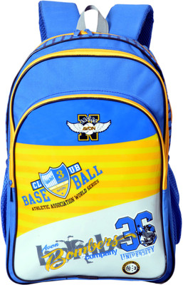 

Avon Bombers Royal Blue & Yellow 25 L Backpack(Blue, Yellow), Black;pink