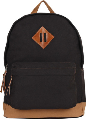Anekaant Basic 16 L Backpack(Tan, Black)