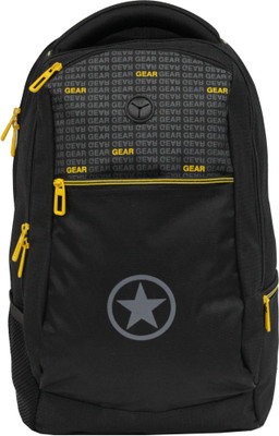 

Gear ECO Backpack 2 26 L Backpack(Black, Yellow)