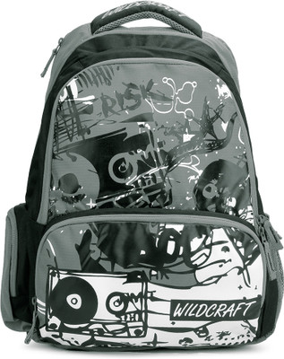 

Wildcraft Crump Backpack(Multicolor), Black