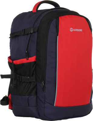 

Harissons Torna DX 52 L Backpack(Blue), Navy blue;red