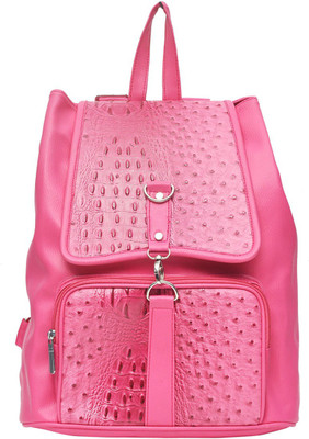 

Hawai Fashionable Medium Designer 13.5 L Backpack(Pink)