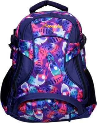 

Attache Rockstar Multicolor Polyester School bag 30 L Backpack(Multicolor)