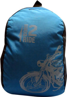 

Donex 216B 19 L Backpack(Blue), Blue and grey