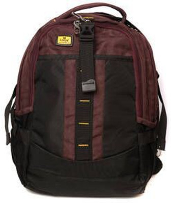Liviya SB1092LV 36 L Medium Backpack(Purple, Black), Black;purple
