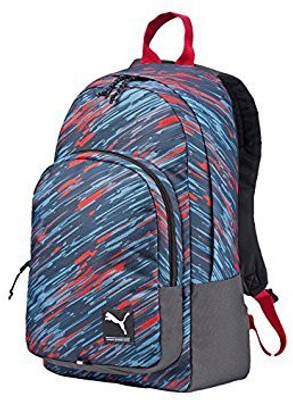 

Puma Academy Backpack(Red), Asphalt-graphic