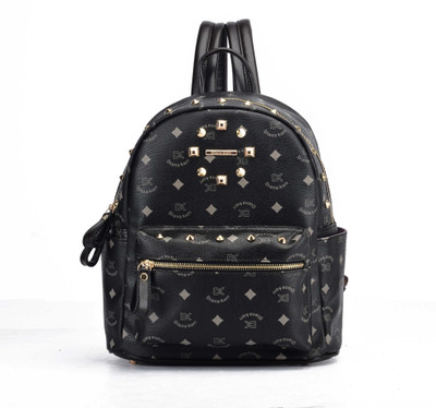 

Diana Korr Ella 6 L Medium Backpack(Black, Grey)