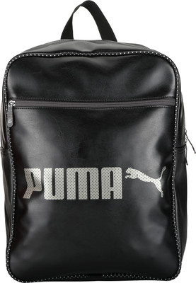 

Puma Campus Backpack 12 L Backpack(Black, Grey), Puma black