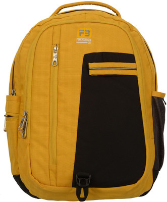 

FB Fashion SB712FB 36 L Backpack(Black, Yellow)