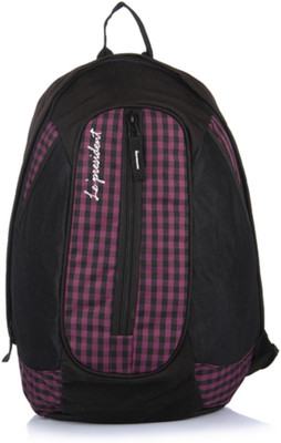 

President Ebony 15 L Medium Backpack(Purple)