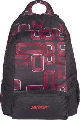 

Wildcraft Raider Retro 26 L Laptop Backpack(Black), Red