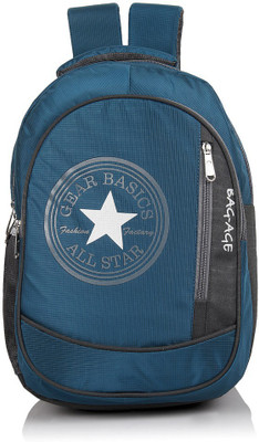 

Bag-Age Allstar College 20 L Medium Backpack(Blue, Grey)