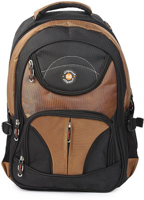 

Alligator ALBP2001Black Brown 28 L Backpack(Black, Brown), Alligator black brown