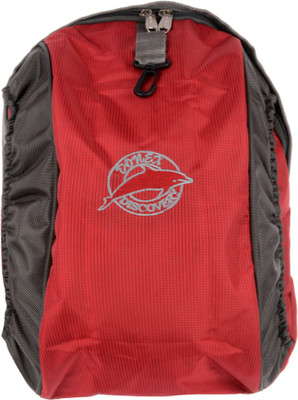 

Donex Mosca 22 L Medium Backpack(Red, Grey), Grey;red
