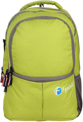 

Fyntake Fyntake backpack D-BAG 30 L Backpack(Green), Parrot green with greypatti