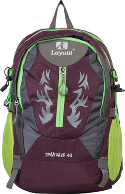 

Layout Glow 40 L Backpack(Maroon)