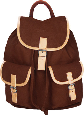 

Anekaant Monochrome 10.5 L Backpack(Brown)