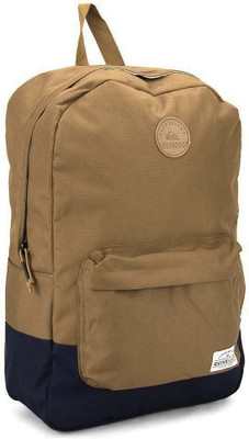 

Quiksilver Tracker 19.25 L Laptop Backpack(Tan, Blue), Peanuts