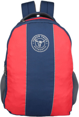 

Urban Tribe Roadster Navy Blue Red Stripe 30 L Laptop Backpack(Blue)