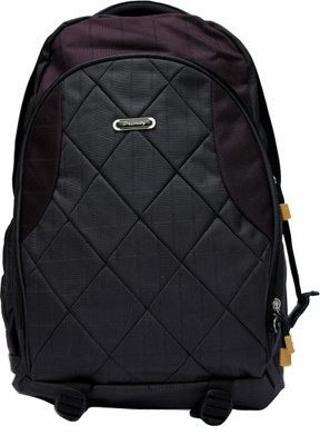 

Fashion Knockout Priority Check-Mate 5 L Laptop Backpack(Grey, Purple)