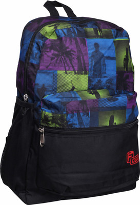 

F Gear V2 Kegger Printed 17 L Backpack(Multicolor), Black