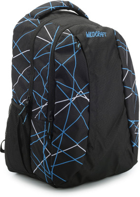

Wildcraft Gear See Saw Ray Backpack(Black), Blue and black
