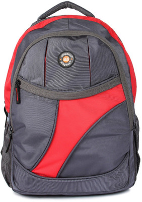 EMBLEM ELBP4005GREY RED 28 L Laptop Backpack(Grey, Red)