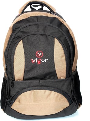 vigor M-2 Black & Parrot Green 25 L Backpack(Black)