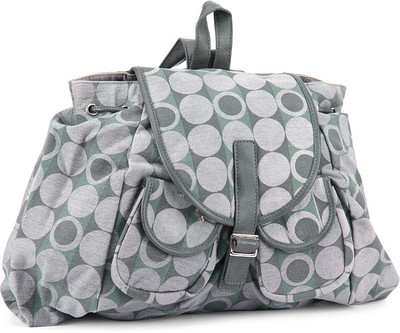 

Baggit Oldschool Enzyme Mud Backpack(Grey)