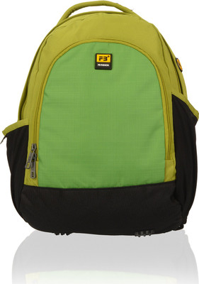 

FB Fashion SB526FB 17 L Small Backpack(Green, Yellow)