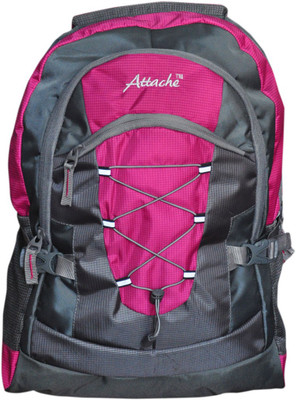 

Attache 104 P 40 L Backpack(Pink, Grey)