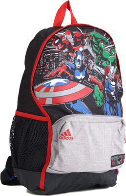

ADIDAS Mv Lk Bp S A Backpack(Grey, Multicolor), Dkgrey/broyal/red