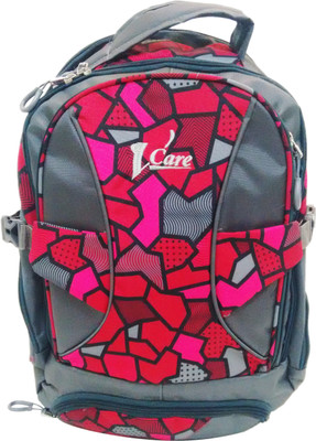 

Vcare VC71 28 L Laptop Backpack(Grey), Grey red