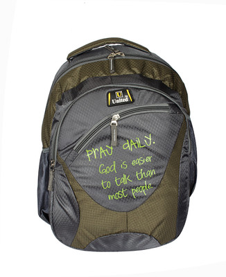 

U United Fast Trip 35 L Backpack(Multicolor), Green;grey
